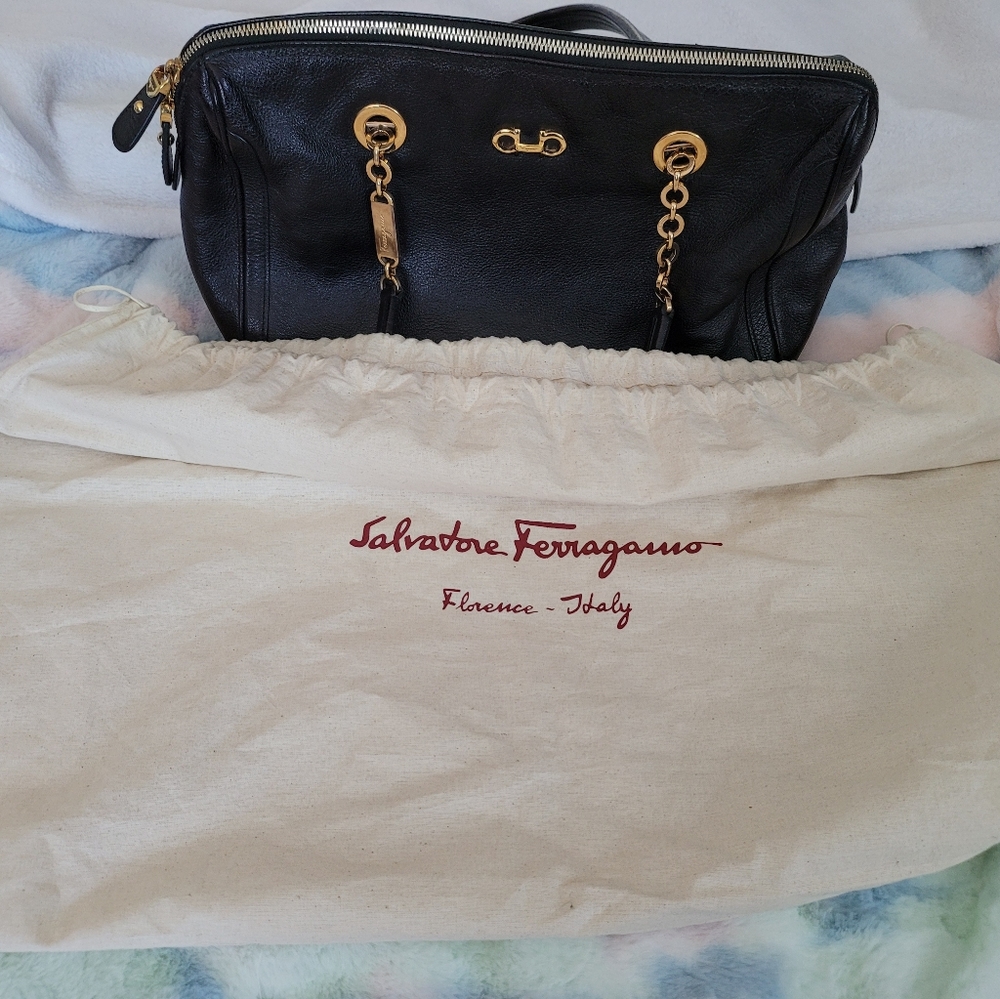Salvatore Ferragamo authentic doctors bag